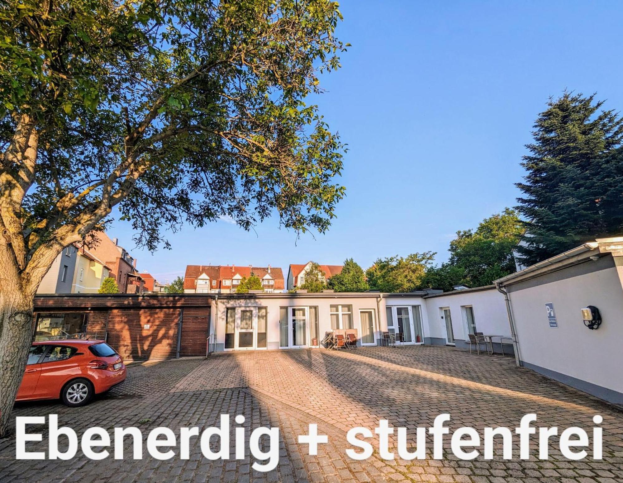 Fewo Urban Gotha - Apartment Orangerie - Am Schlosspark- Parken An Der Der Tuer- Barrierefrei, 900 Meter Zum Bahnhof - Wallbox Eksteriør bilde