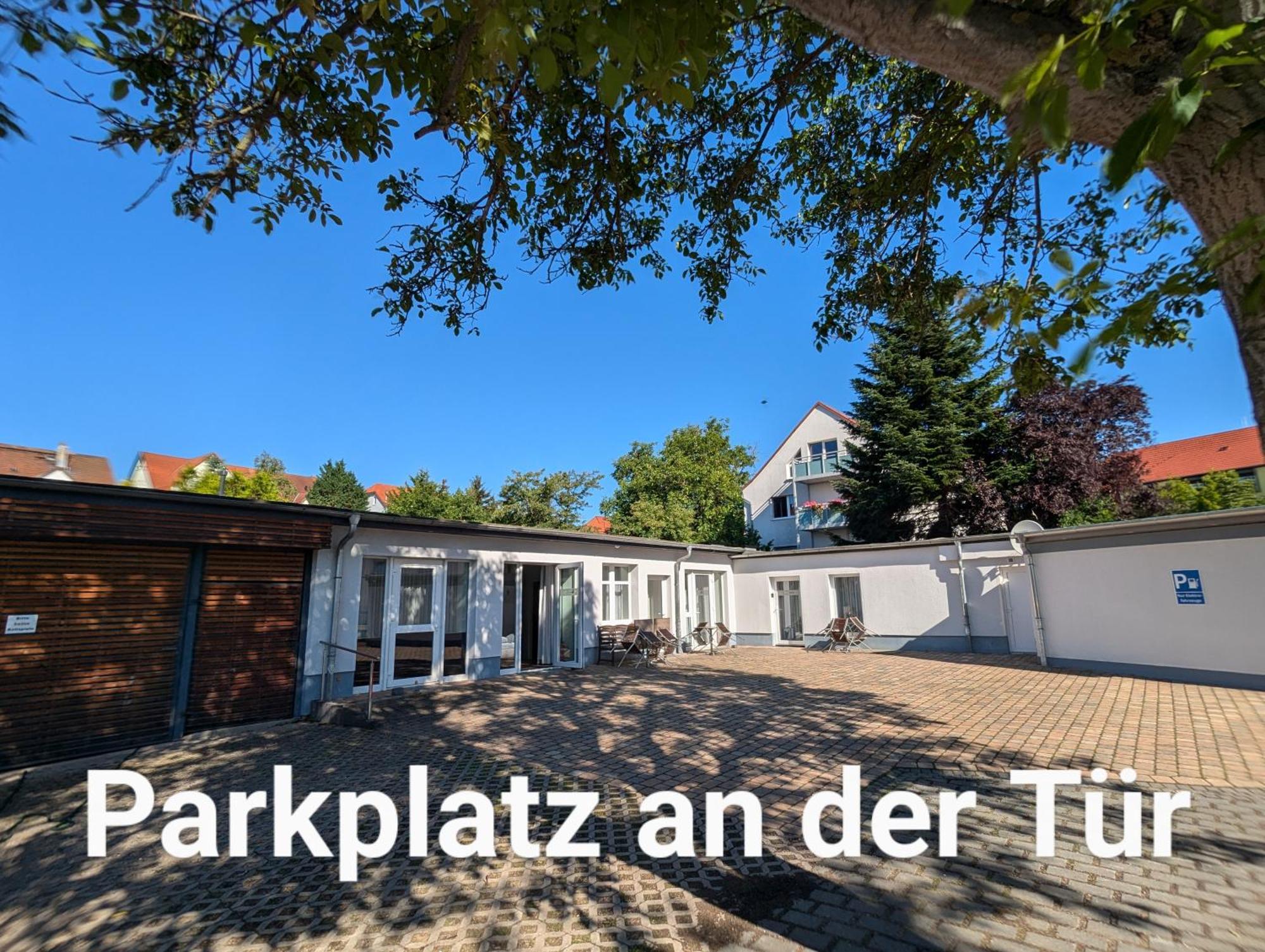 Fewo Urban Gotha - Apartment Orangerie - Am Schlosspark- Parken An Der Der Tuer- Barrierefrei, 900 Meter Zum Bahnhof - Wallbox Eksteriør bilde