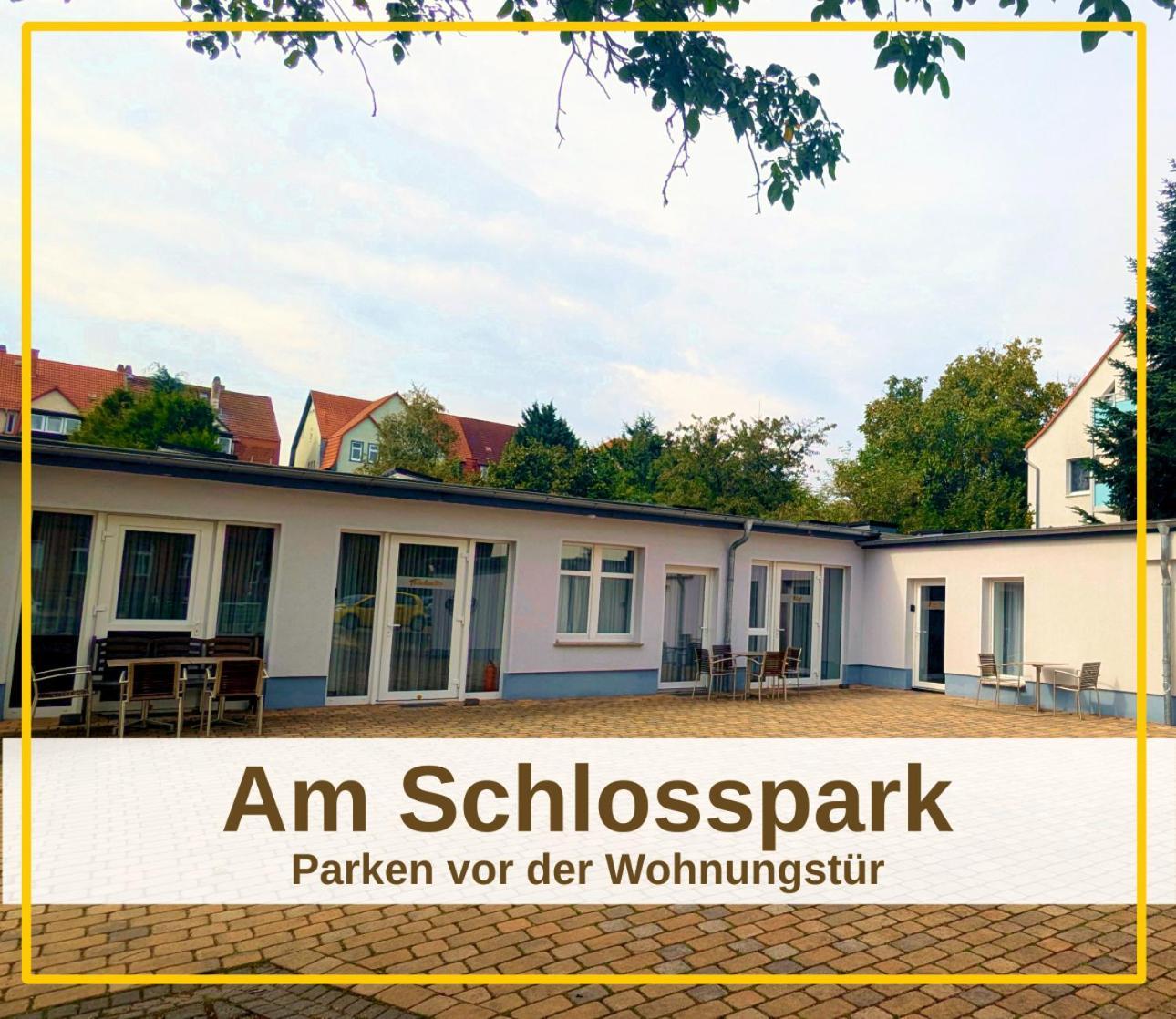 Fewo Urban Gotha - Apartment Orangerie - Am Schlosspark- Parken An Der Der Tuer- Barrierefrei, 900 Meter Zum Bahnhof - Wallbox Eksteriør bilde